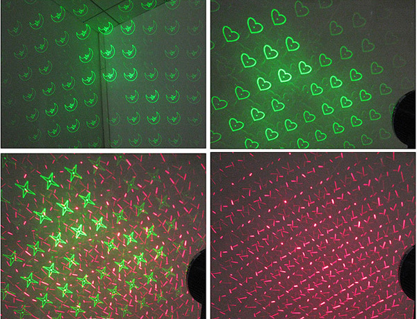 fase di illuminazione laser