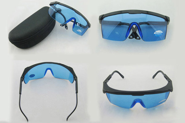 occhiali di protezione laser rosso 590nm-690nm