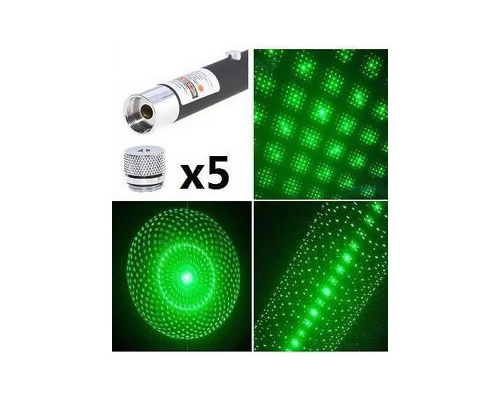 Puntatore laser 20mw verde stella