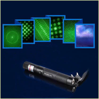Puntatore laser 3000mW verde 